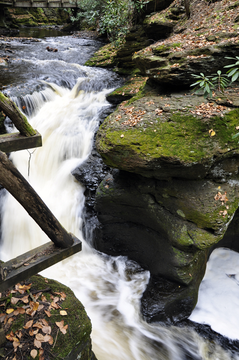 part of the main falls